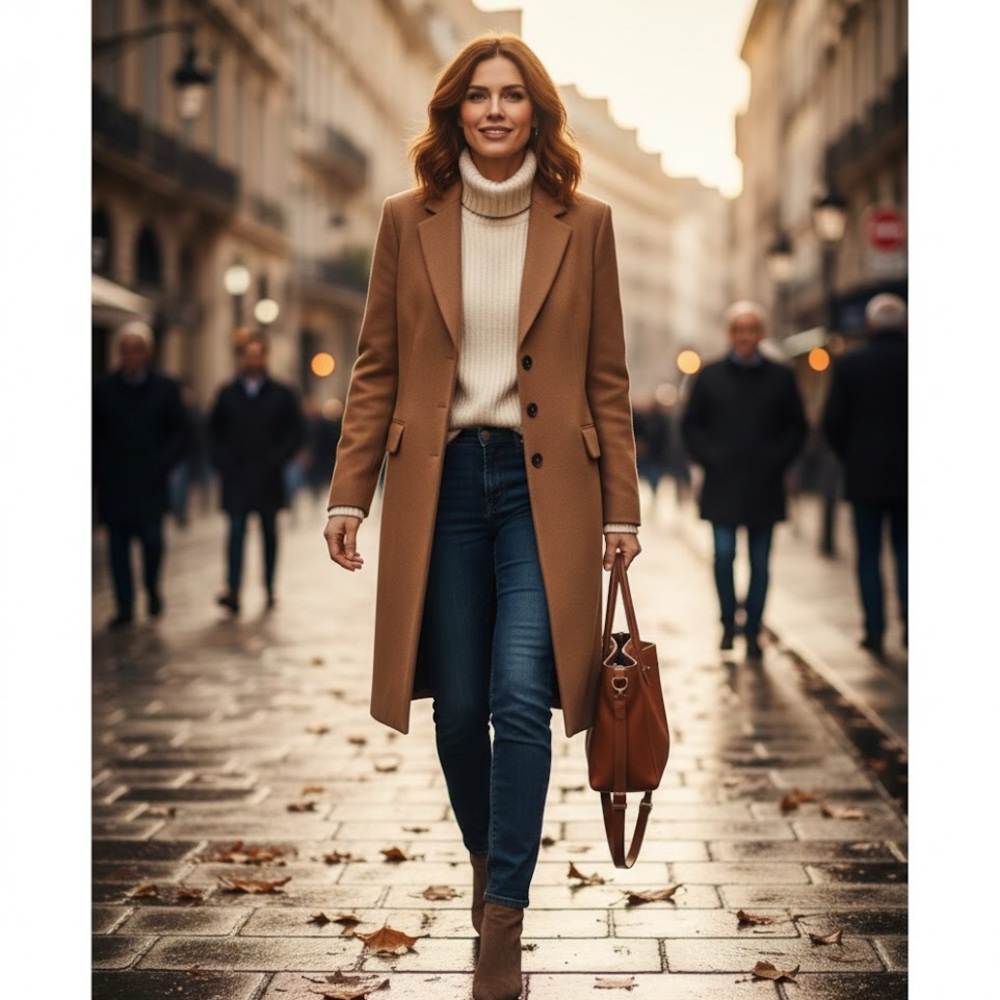 🔥🔥🔥 PS Paul Smith single-breasted camel coat size 38 or Small🔥🔥🔥